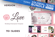 Love - Wedding Powerpoint Template, a Presentation Template by Reshapely (Thumbnail 1 of 11)