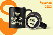 Revanzo – Reverse Contrast Font, a Sans Serif Font by Craft Supply Co. (Thumbnail 5 of 8)
