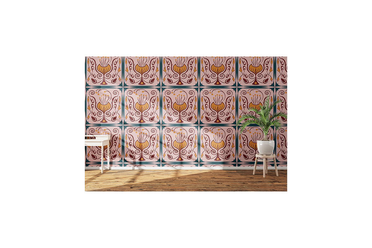 Faux Tile design, a Pattern Graphic by snadiacreations (Photo 3 of 4)