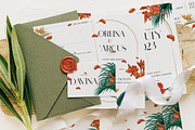 Fancy Tropical Wedding Suite, an Invitation Template by BlueRobinDesignShop (Thumbnail 8 of 13)
