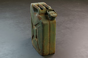 Canister 20L rust, an Object 3D Model by mockupzz (Thumbnail 4 of 6)