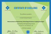 Certificates of Excellence, a Stationery Template by Zia Grfx (Thumbnail 3 of 10)