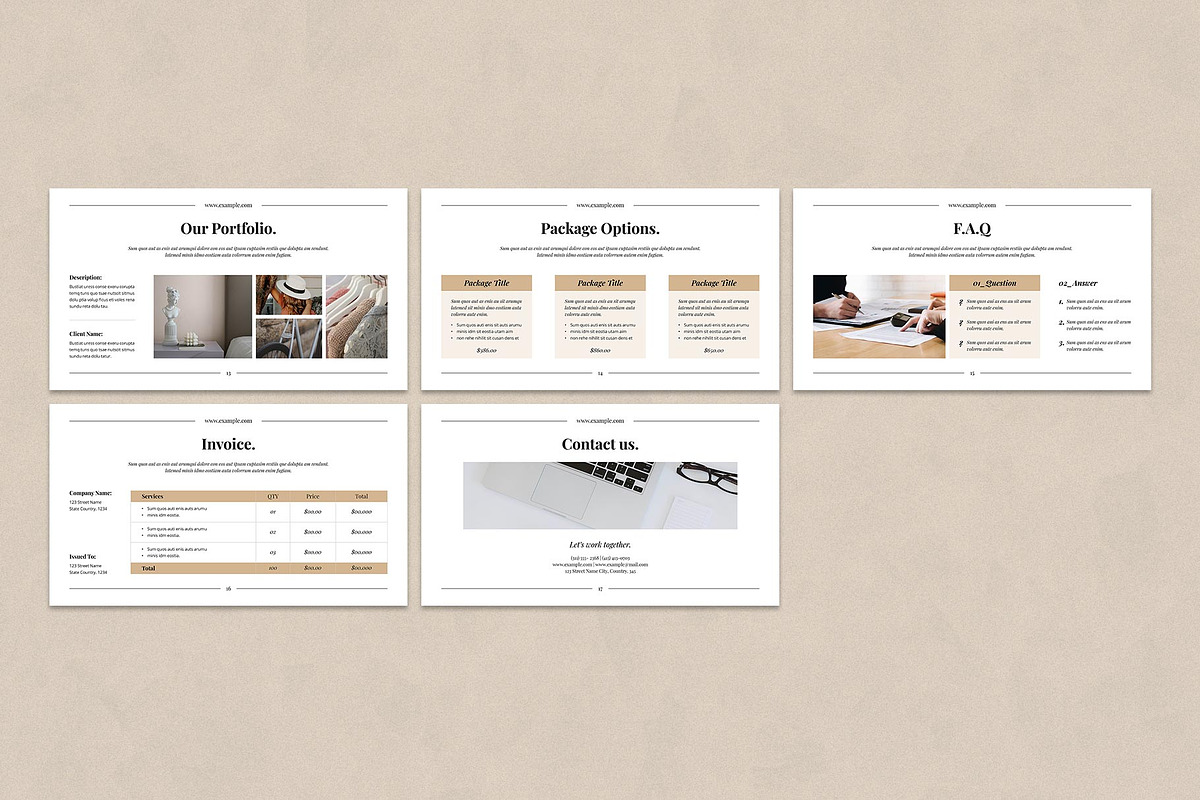 Welcome Packet Presentation Template, a Presentation Template by ...