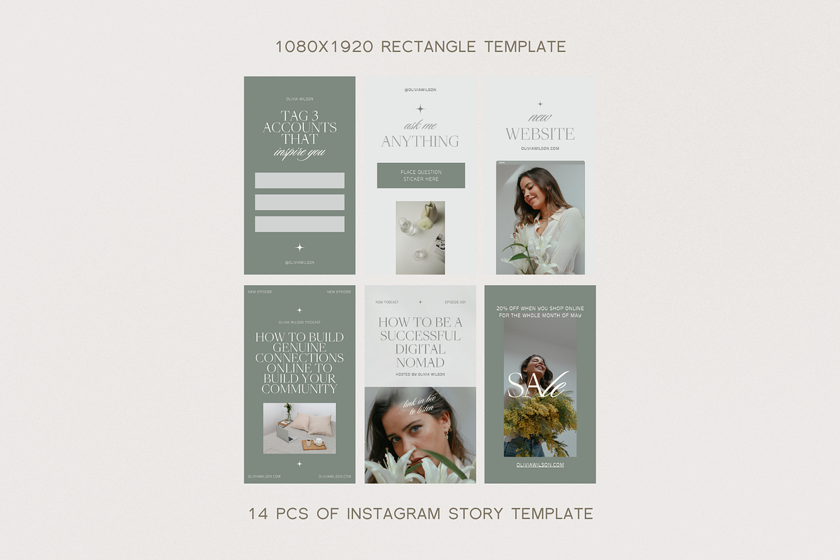Ava | Canva Social Media Templates, a Social Media Template by With Faith & Love (Photo 11 of 13)