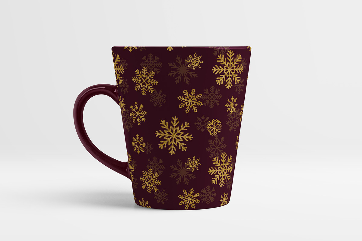 Christmas cards with snow flakes set, a Decorative Illustration by Good Studio (Photo 6 of 14)