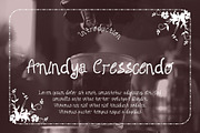 Anindya Cresscendo, a Script Font by Gblack Id (Thumbnail 1 of 6)