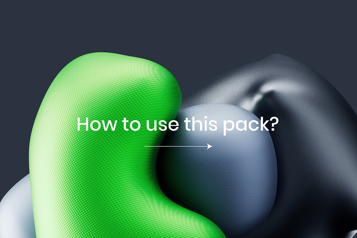 Trendy 3D Abstract Shapes Pack, a Technology Illustration by MindMuse (Photo 4 of 11)