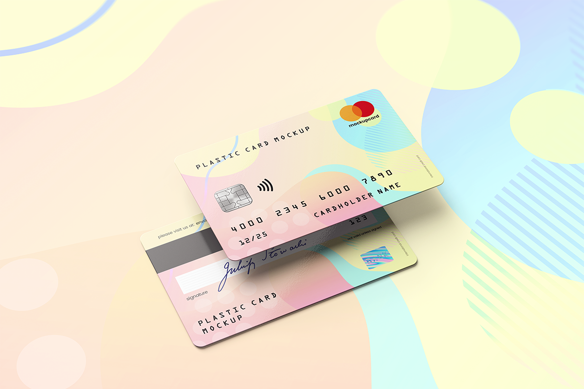 Plastic Card - Bank Card MockUp, a Product Mockup by coloformia (Photo 15 of 18)