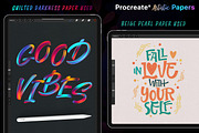 Procreate Artistic Digital Papers, a Texture Graphic by Frisk Shop (Thumbnail 7 of 11)