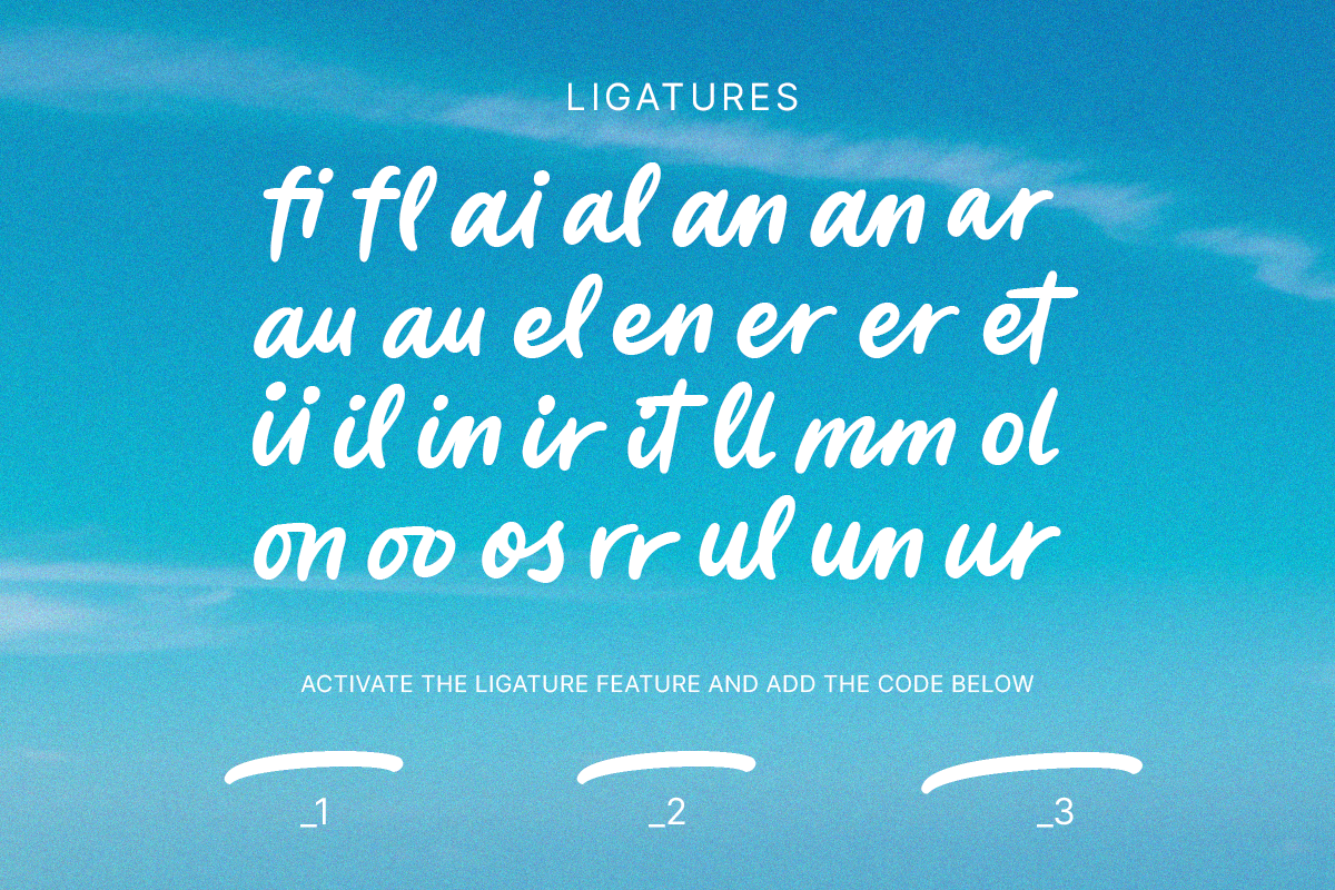 Maldives Holiday, a Handwritten Font by DzikrulAulia (Photo 10 of 10)