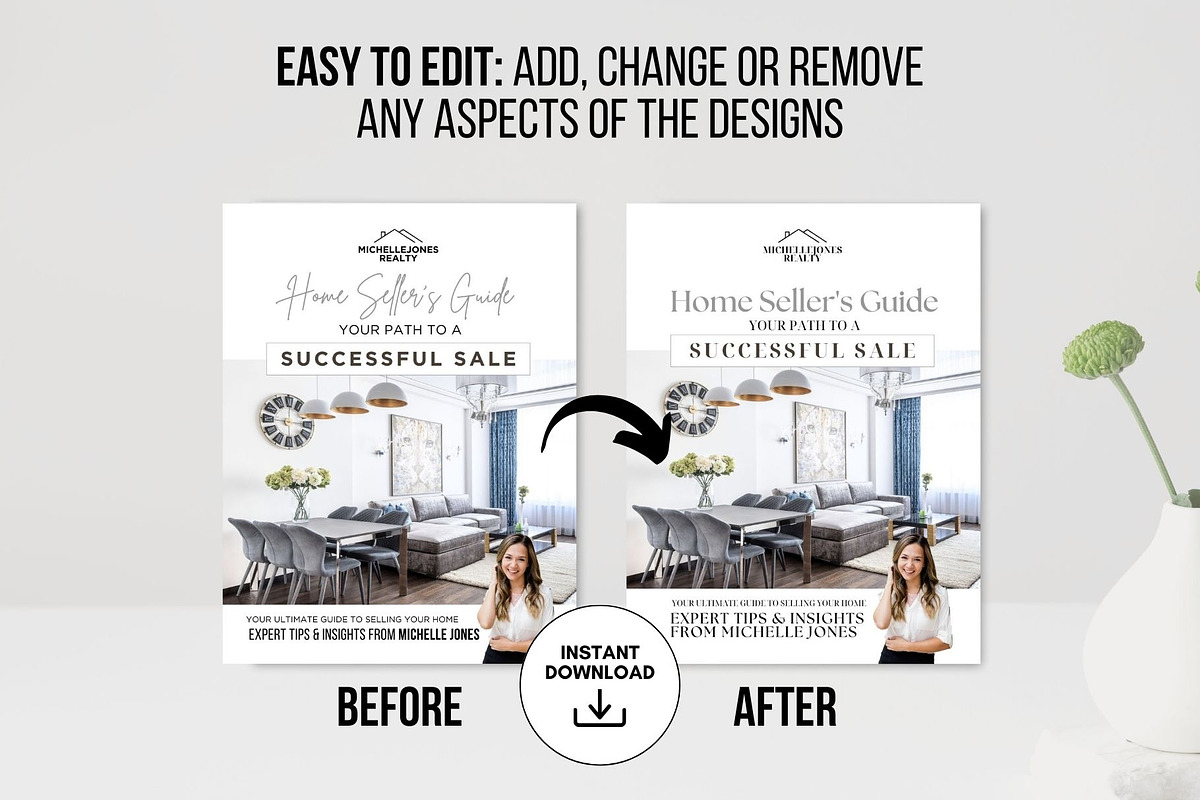 Home Seller Guide Brochure, a Brochure Template by CreativeVinesStore (Photo 6 of 7)