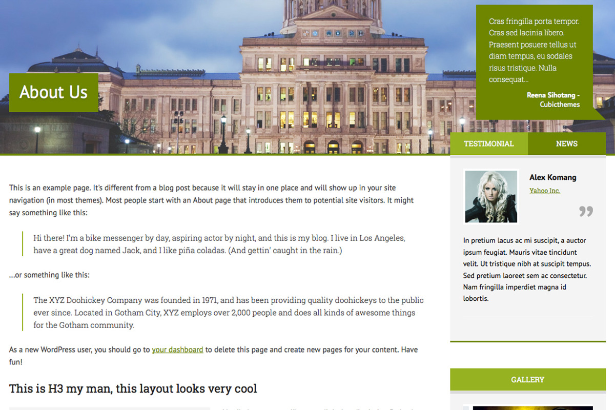 Citymaker HTML, a HTML Template by Cubicthemes (Photo 3 of 5)