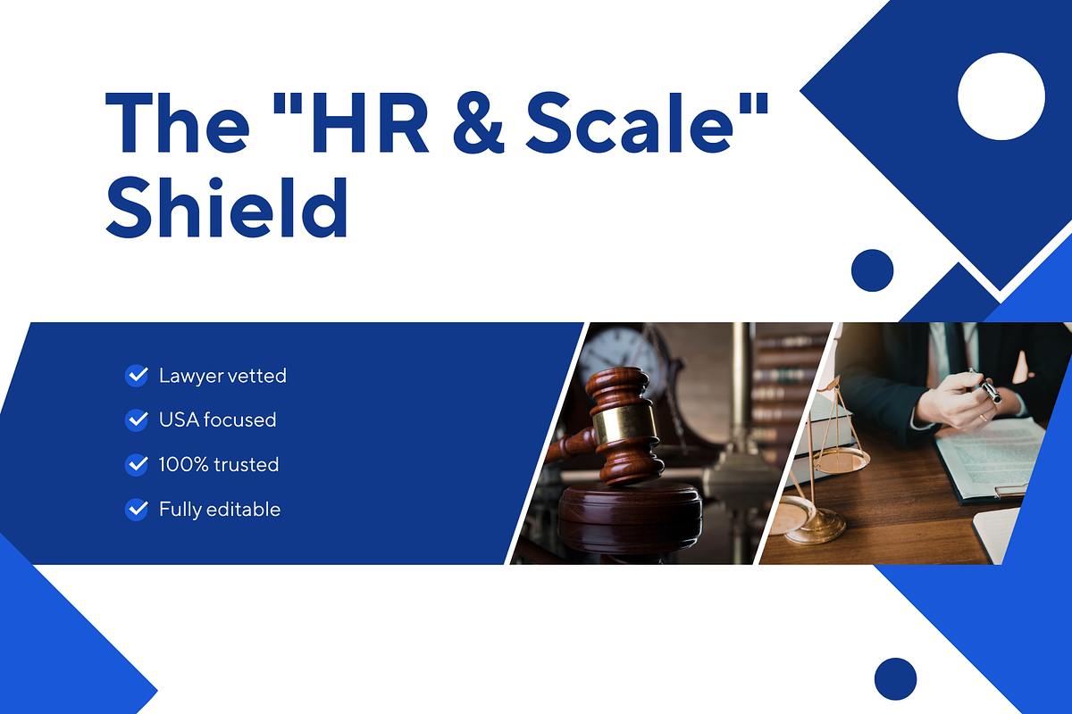 The HR & Scale Shield, a Stationery Template by Premium Digital Templates (Photo 2 of 2)