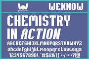 Reality Font, a Font by weknow (Thumbnail 2 of 8)