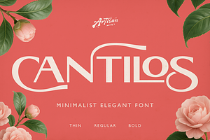 Cantilos, a Serif Font by Artisan Themes
