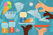 Gummy cutout, candy Y2K collage set, a Decorative Illustration by Paper Cherry (Thumbnail 3 of 11)