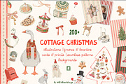 Cottagecore Illustratios Bundle, a Decorative Illustration by whiteheartdesign (Thumbnail 3 of 23)