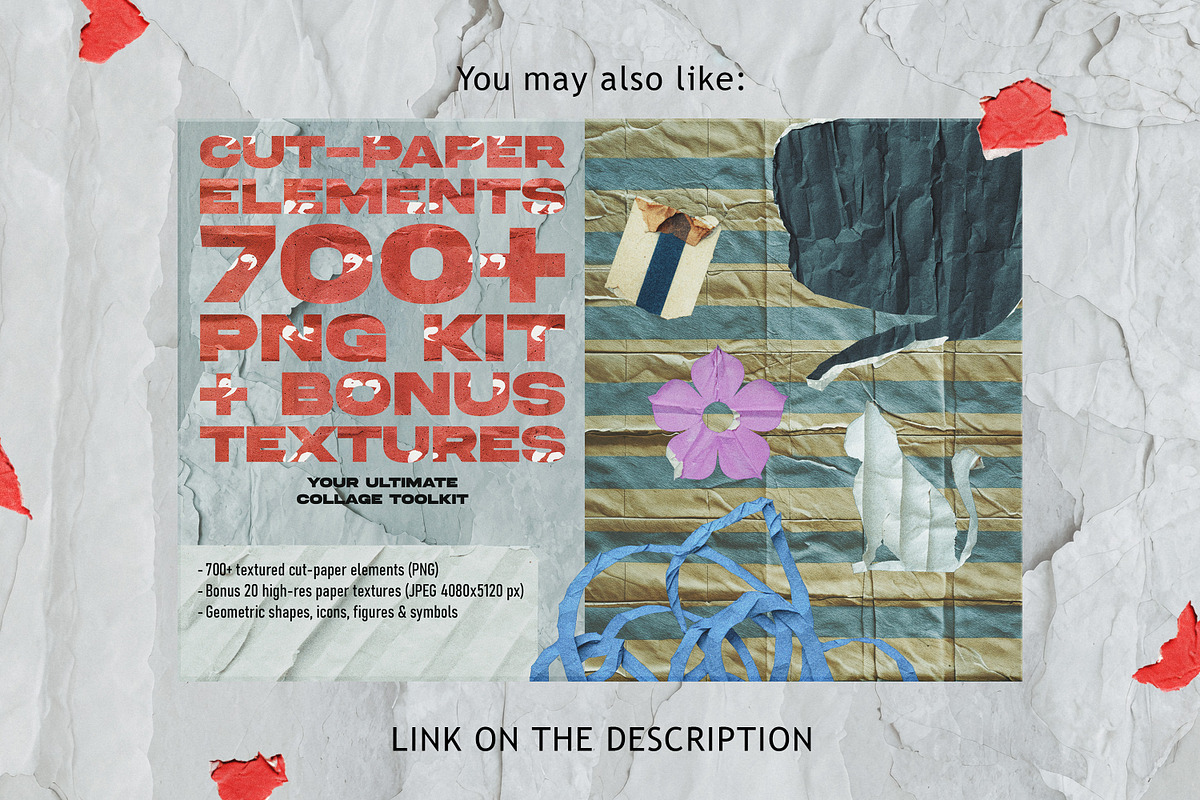 Collage Art 125+ Paper Elements, an Object Graphic by Megan Aili Designs (Photo 23 of 24)