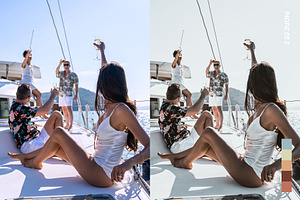 25 Sailing Lightroom Presets LUTs