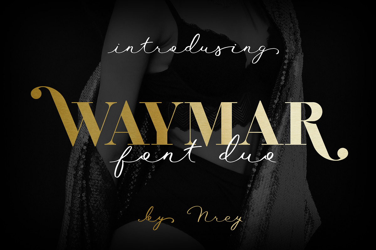 Waymar font duo preview 2
