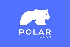 polar bear snow ice animal logo, a Branding & Logo Template by devastd