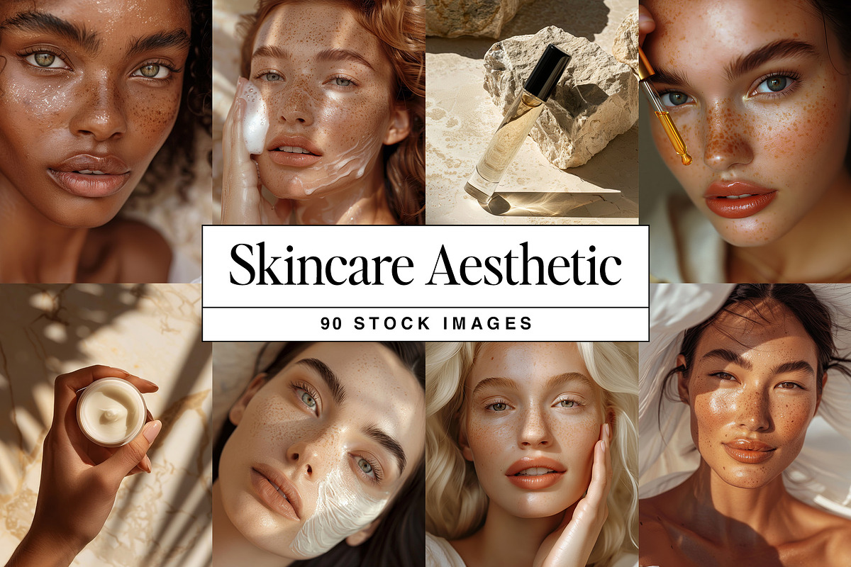 Skincare Aesthetic Stock Images, a Beauty & Fashion Photo by Studio Loire (Photo 1 of 9)