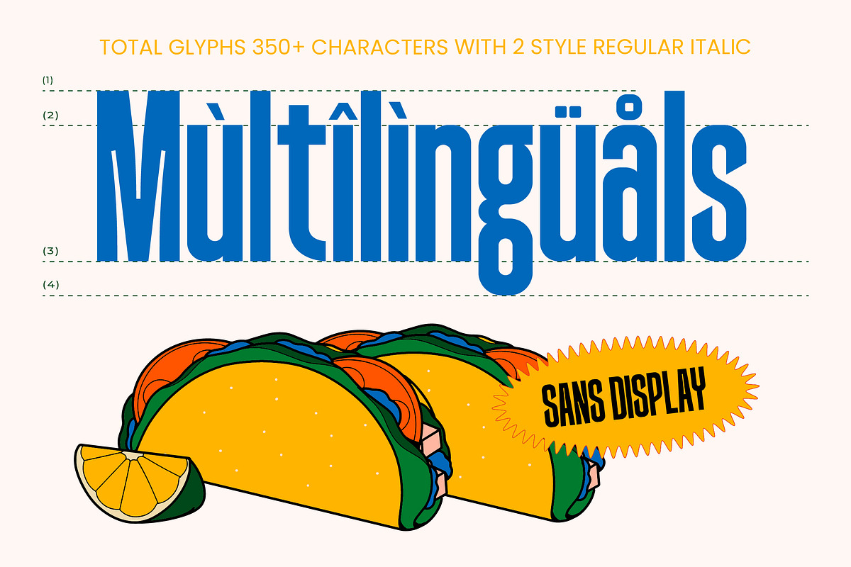 Brandel Luchador Condensed Sans, a Sans Serif Font by AmorfaType (Photo 5 of 10)