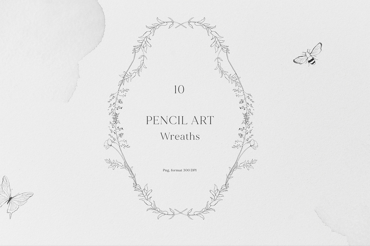 PENCIL ART- Floral line collection, an Illustration by Grace Noboa Illustrations (Photo 4 of 12)