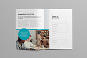 Sales Proposal Template | Word, a Brochure Template by HiveArts (Thumbnail 2 of 9)
