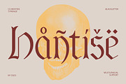 CS Aristide – Blackletter Font, a Blackletter Font by Craft Supply Co. (Thumbnail 7 of 8)