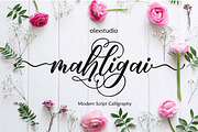 Mahligai Script, a Script Font by Olexstudio (Thumbnail 2 of 6)