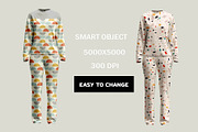 PAJAMA LONG SLEEVES MOCKUP, a Shirt Mockup by PudraART (Thumbnail 3 of 7)