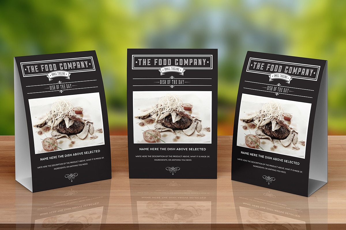 Food Company Menu, a Brochure Template by Luuqas Design (Photo 4 of 8)