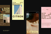 Hotel Citron – Stories Templates, a Social Media Template by Twelve Four Studio (Thumbnail 3 of 6)