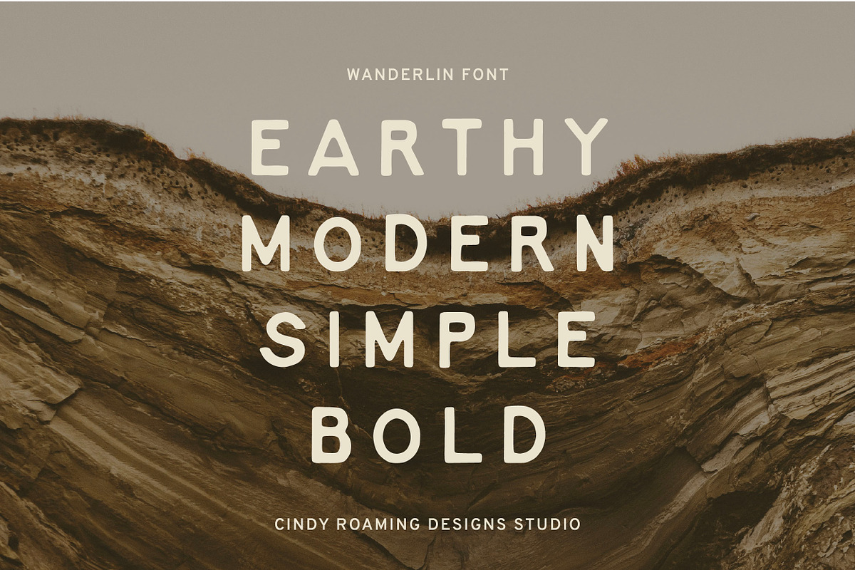 WANDERLIN by Cindy Roaming Designs, a Sans Serif Font by cindyroamingdesigns (Photo 5 of 6)