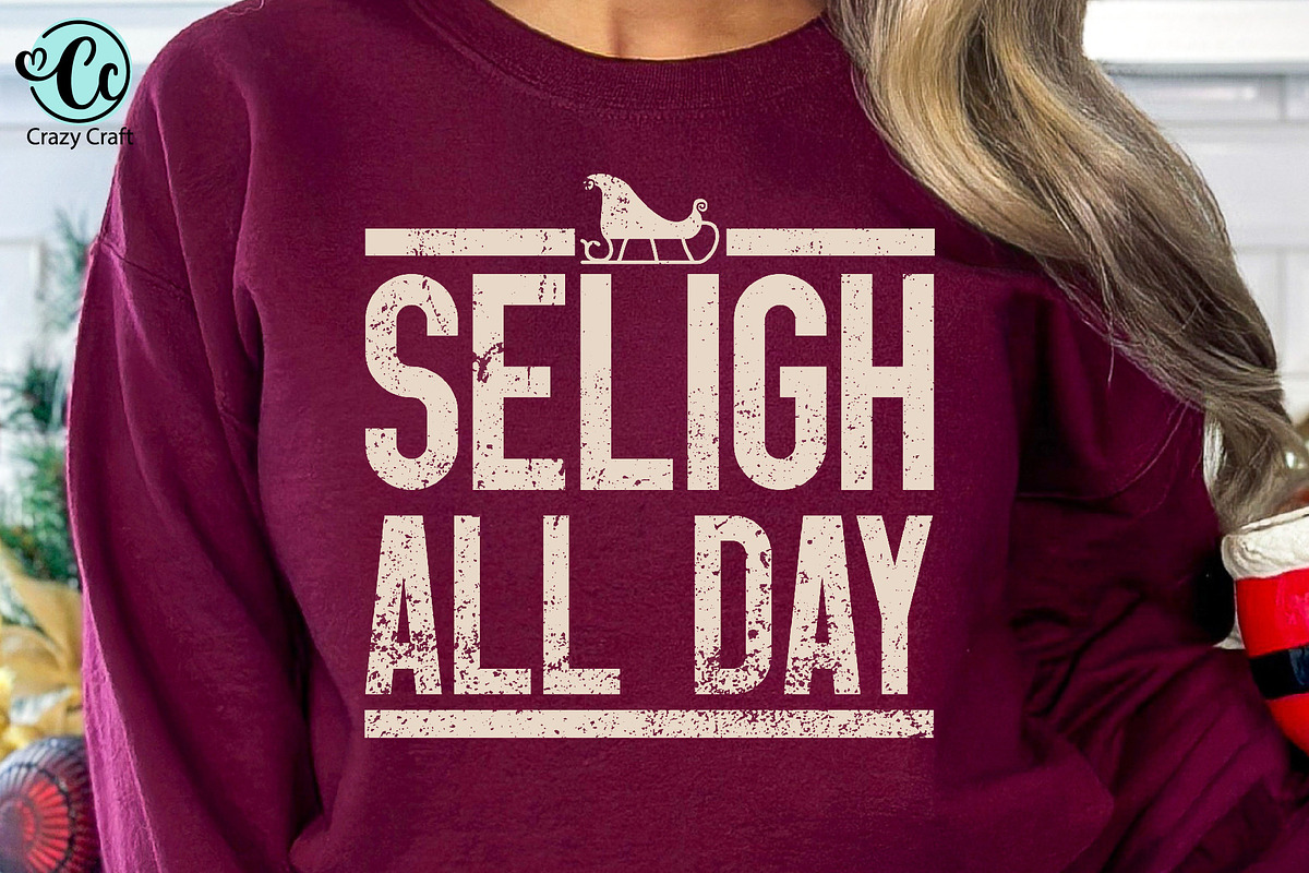 Christmas T-shirt SVG PNG Bundle, a Graphic by CrazyCraft (Photo 5 of 5)
