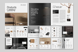 Square Product Catalog Brochure, a Brochure Template by BrandPacks