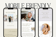 Showit Template for Photographers, a Websites & App Template by Lennox Creative Co. (Thumbnail 3 of 5)