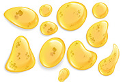 Golden Liquid Drops & Bubbles Pack, an Illustration by Stellalunarts (Thumbnail 3 of 3)