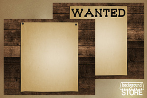 Wanted Poster Background