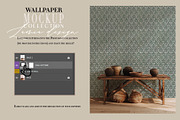 Wallpaper Mockup Ethnic Decor, a Household Mockup by LAMIA DESIGN (Thumbnail 7 of 14)