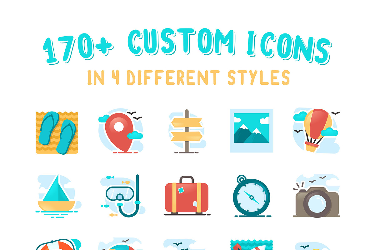 Full Travel Branding Kit, a Templates & Theme by Brandspark (Photo 10 of 13)