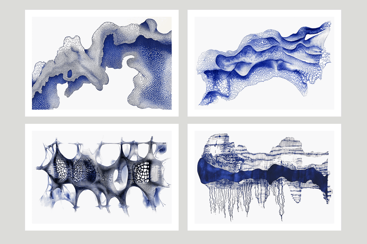 Bimo 2 Co. Organic Abstractions, a Texture Illustration by milatovar (Photo 2 of 20)