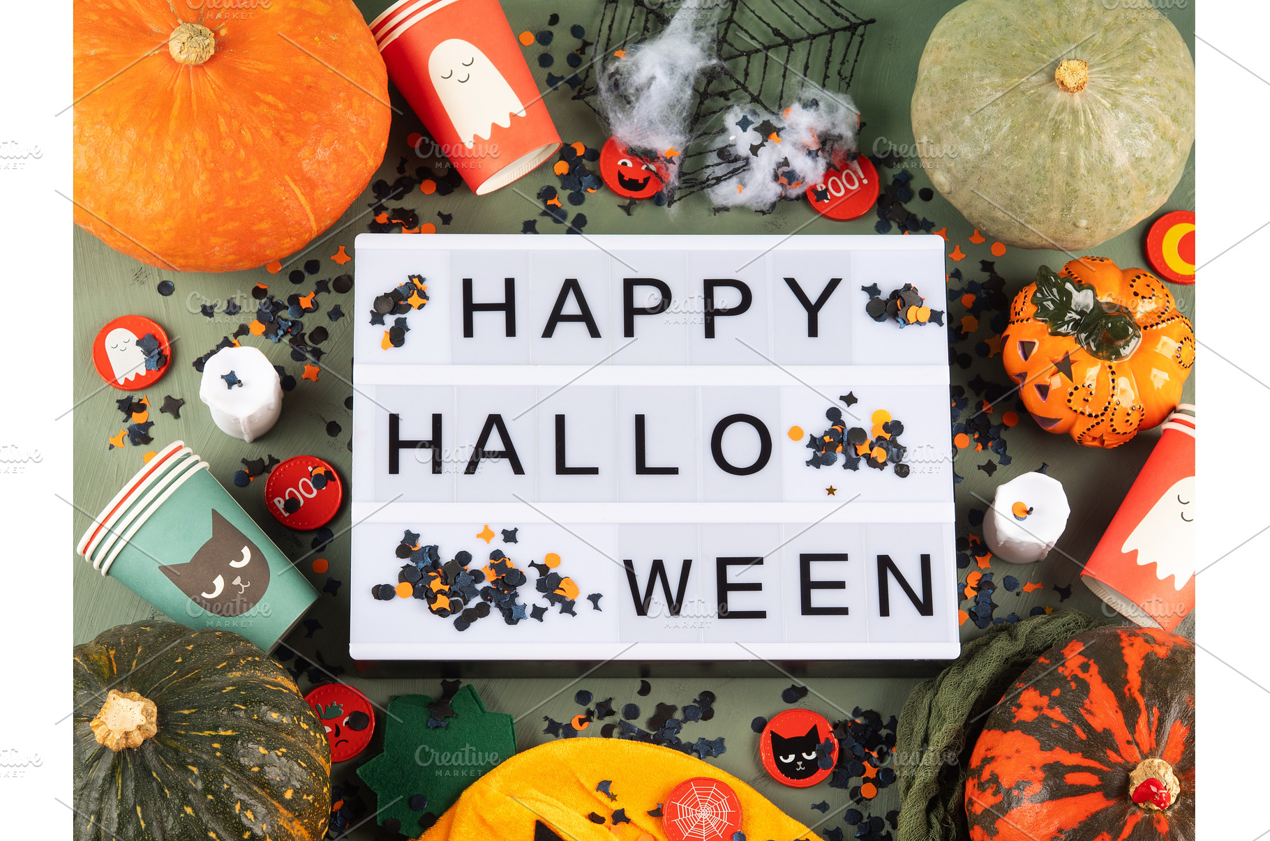 Happy Halloween greetings on, a Holiday Photo by Lifemorning