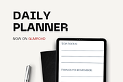 Daily Study Planner, a Templates & Theme by cuxster (Thumbnail 3 of 3)