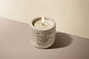 Candle Mockup Set, a Cups & Container Mockup by mockupatelier (Thumbnail 4 of 12)