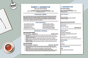 ATS Resume for Cyber Security, a Resume Template by Design_Xlab (Thumbnail 2 of 10)