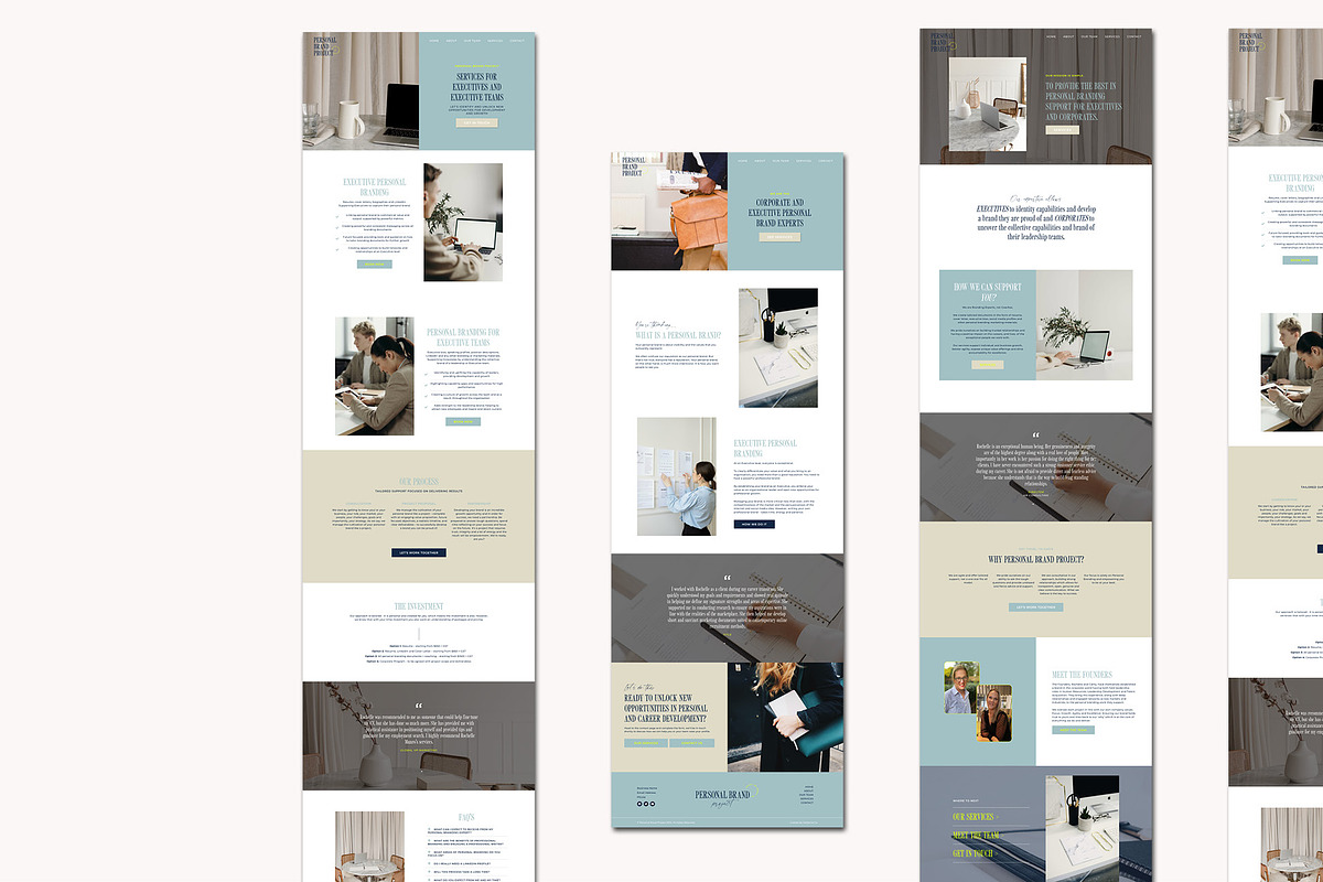 Sadie Elementor Website Template, a WordPress Template by Jordanne Co. Websites (Photo 8 of 10)
