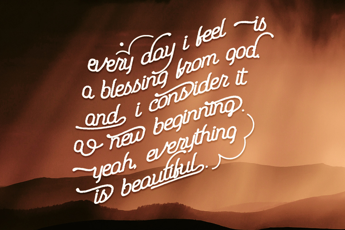Roundless Script preview 8