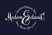 Late Frost font, a Script Font by Gleb Guralnyk (Thumbnail 3 of 5)